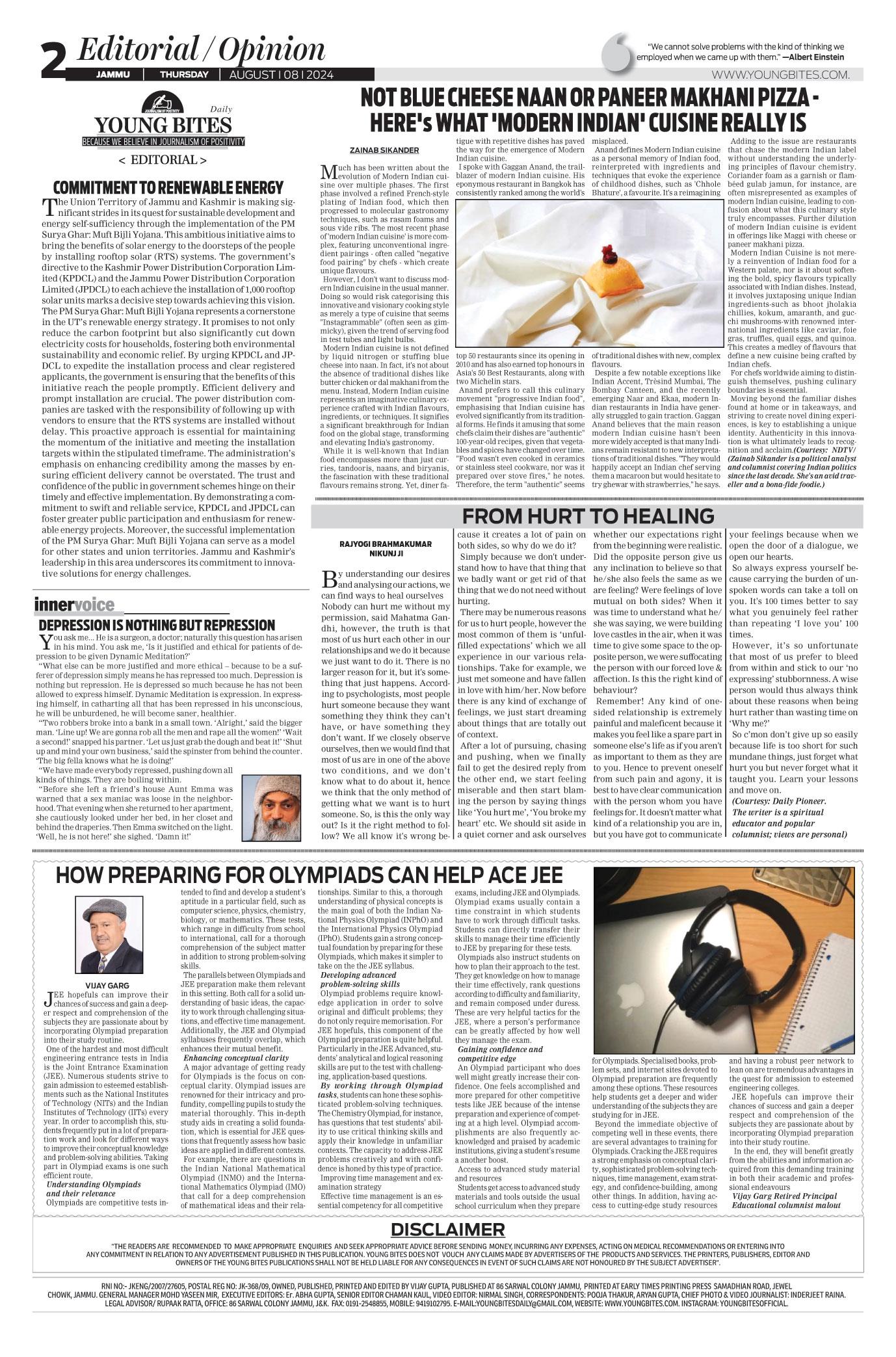 Young Bites EPaper Leading News Paper Jammu Kashmir